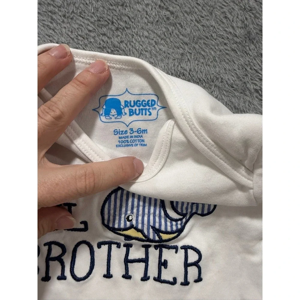 Baby Boy Clothing Bundle 3-6M Easy-Peasy Rugged Butts Janie and Jack 8pc Lot‎